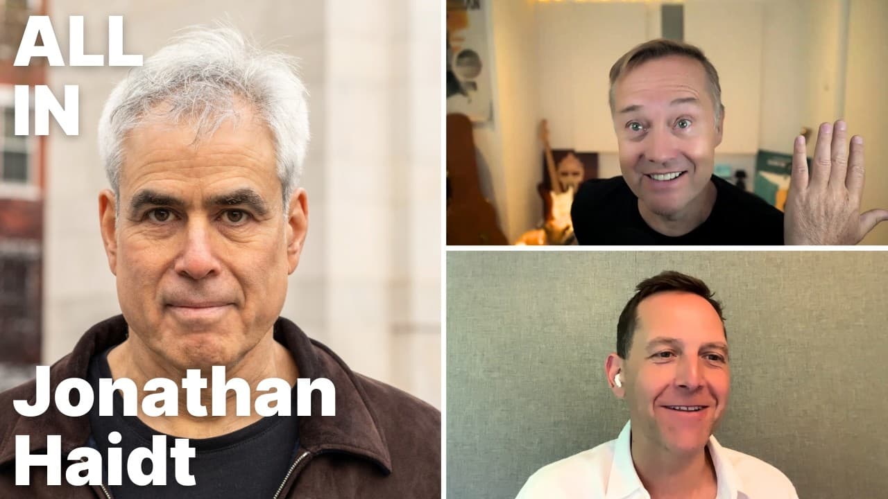 The Jonathan Haidt Interview