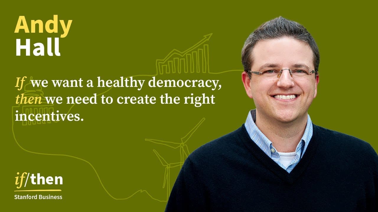 Who Wants to Run? Incentivizing Better Participation in Politics, with Andrew B. Hall