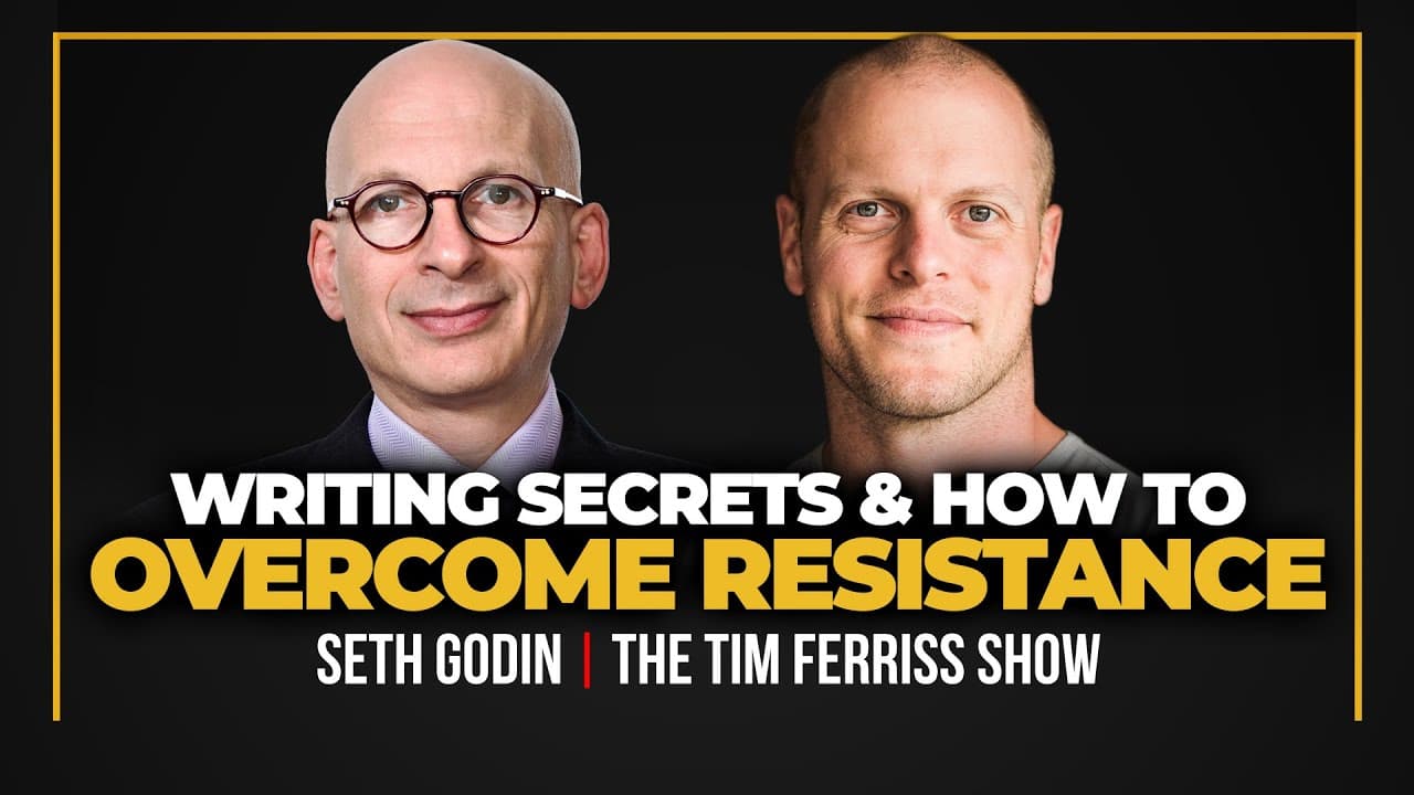 How to Overcome Resistance — Seth Godin