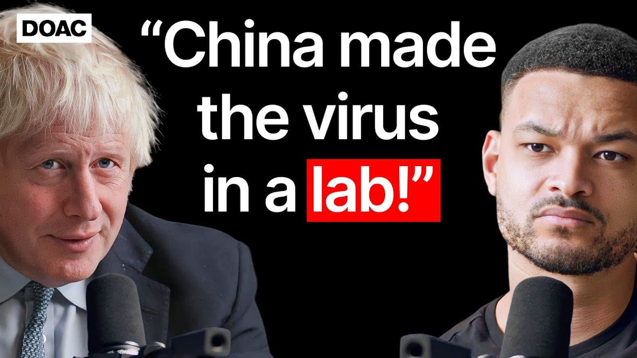 (EXCLUSIVE) Boris Johnson: "They Were Looking at Engineering the Virus & The Government Bribed Me!"