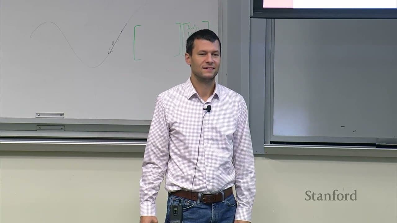 Stanford CS236: Deep Generative Models I 2023 I Lecture 13 - Score Based Models