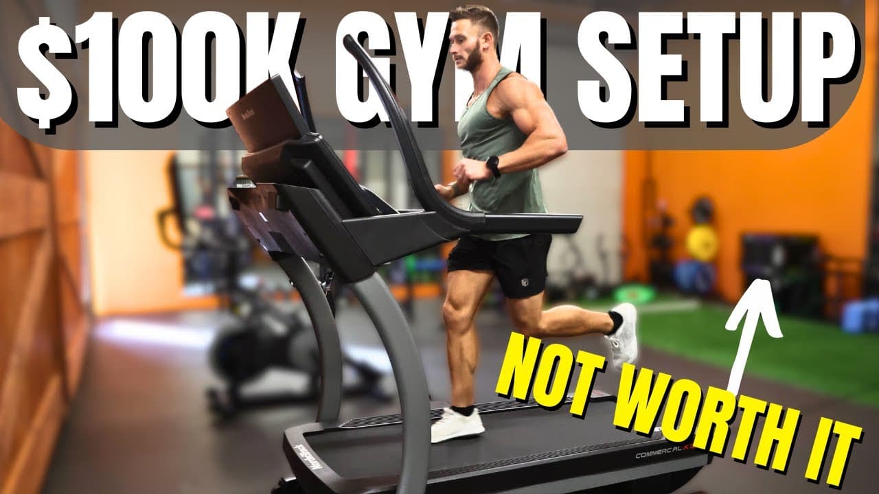 I Built my Dream Gym and Podcast Studio (See my Workout Setup)