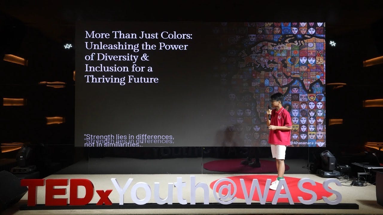 Embracing Diversity - Symphony of Differences | Huy Phan | TEDxYouth@WASS