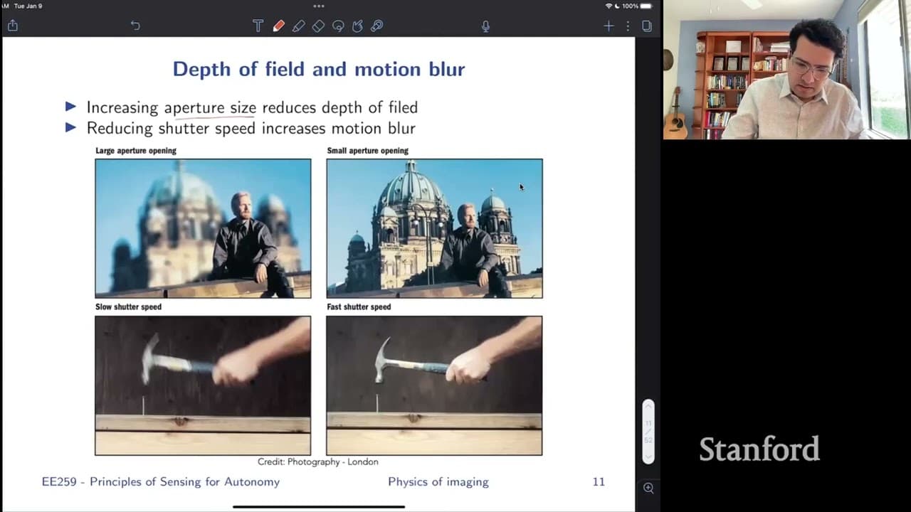 Stanford EE259 I Lenses, image sensors, image signal processing I 2023 I Lecture 20