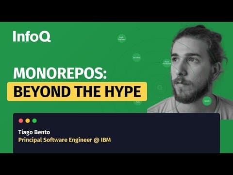 Monorepos: beyond the Technicalities