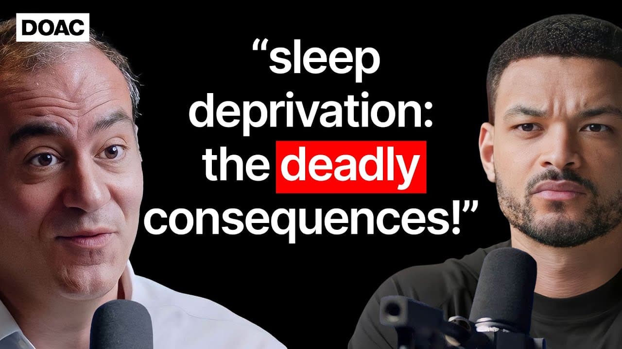 The Sleep Scientist: Sleeping Patterns Can Predict Future Diseases! THIS Fixes Poor Sleep!