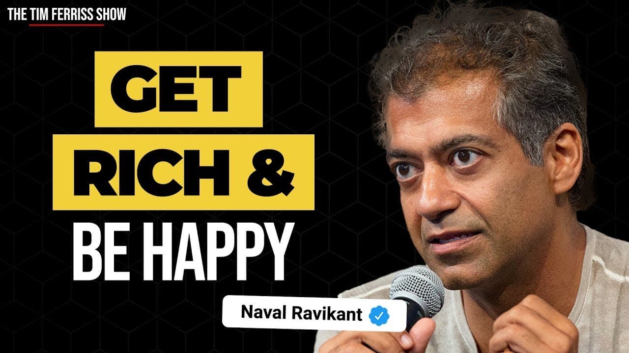 Naval Ravikant on Happiness, Reducing Anxiety, Crypto Stablecoins, and More | The Tim Ferriss Show