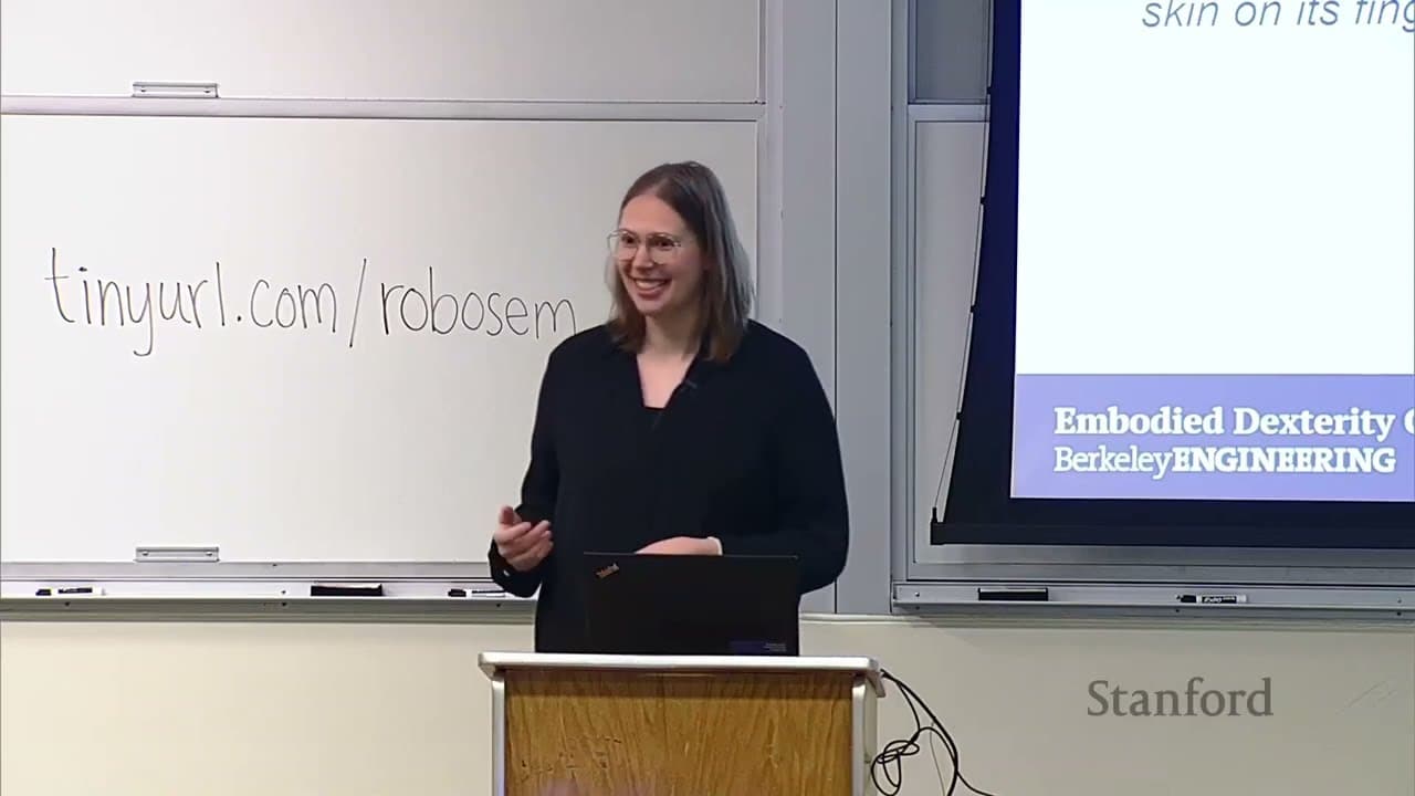 Stanford Seminar - Robots that aren't afraid of contact, an embodied approach