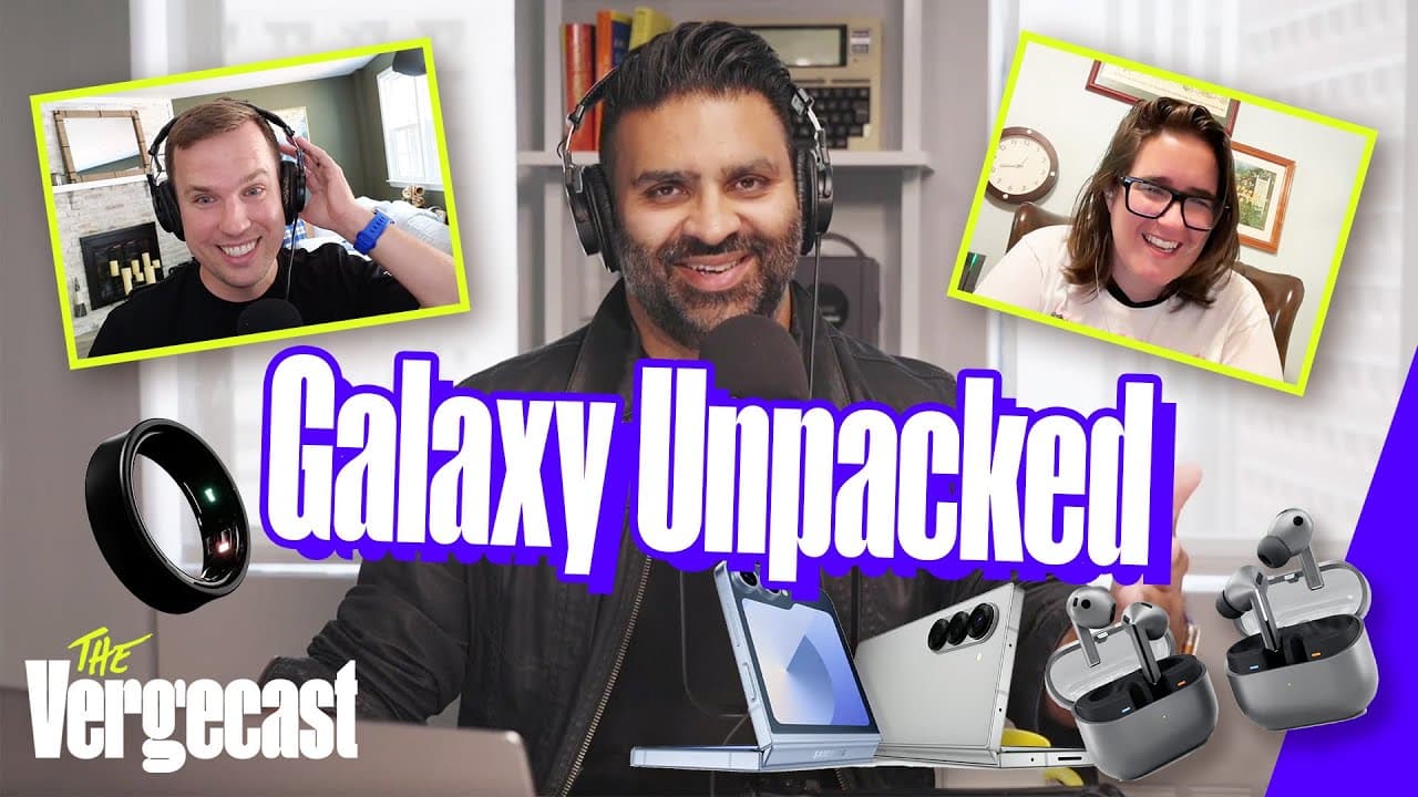 Samsung’s new folds, flips, and Apple clones | The Vergecast