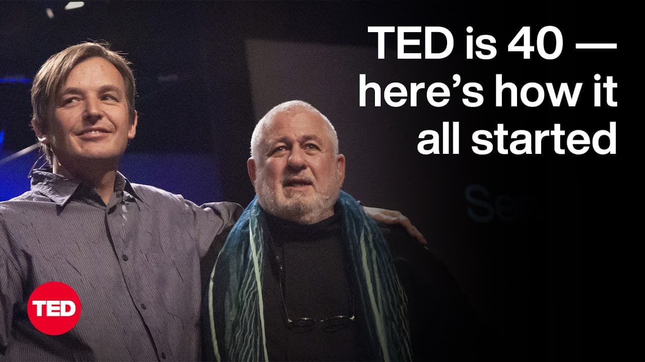 TED Is 40 — Here’s How It All Started | Chris Anderson and Richard Saul Wurman | TED