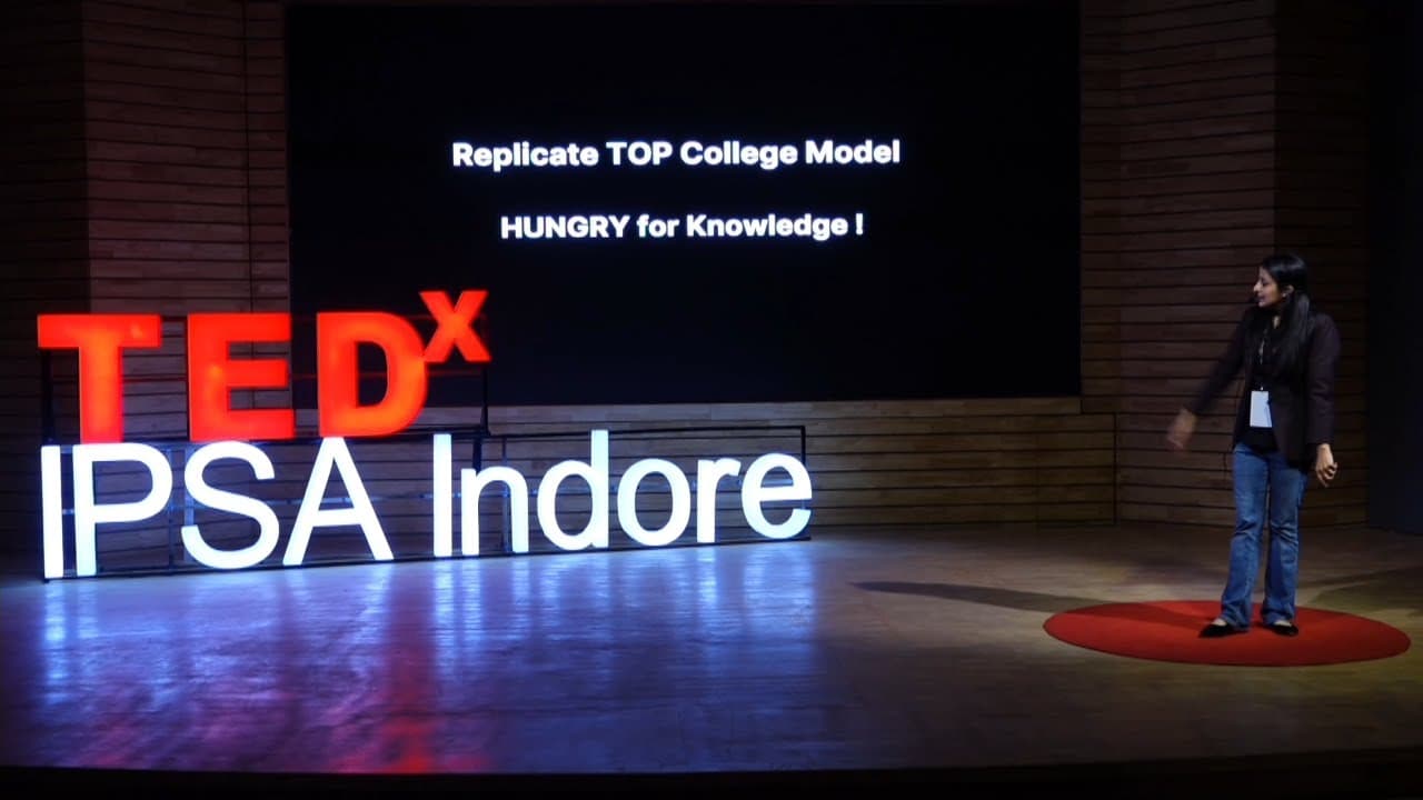 If you don’t evolve, you dissolve. | Neha Agrawal | TEDxIPSA Indore