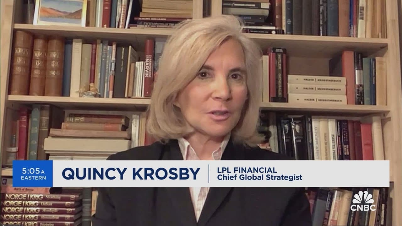 This year's Santa Claus rally isn't an indication of next year's performance, says Quincy Krosby