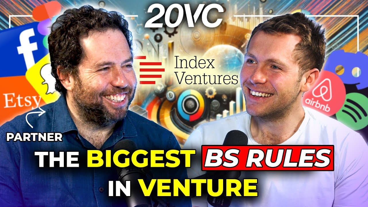 Danny Rimer: The Biggest Lessons from Missing Snap, Airbnb, Spotify and Facebook | E1166