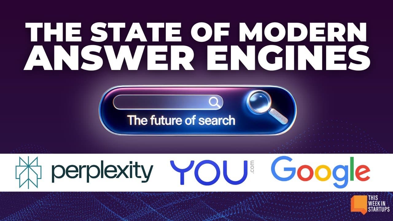 The state of modern answer engines, AI demos, and more! | E1924