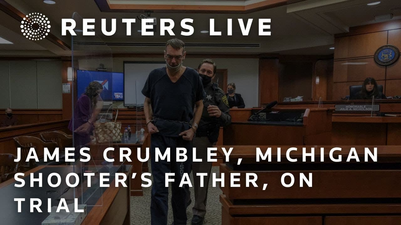 LIVE: James Crumbley, father of Michigan high school shooter, goes on trial for involuntary mansl…