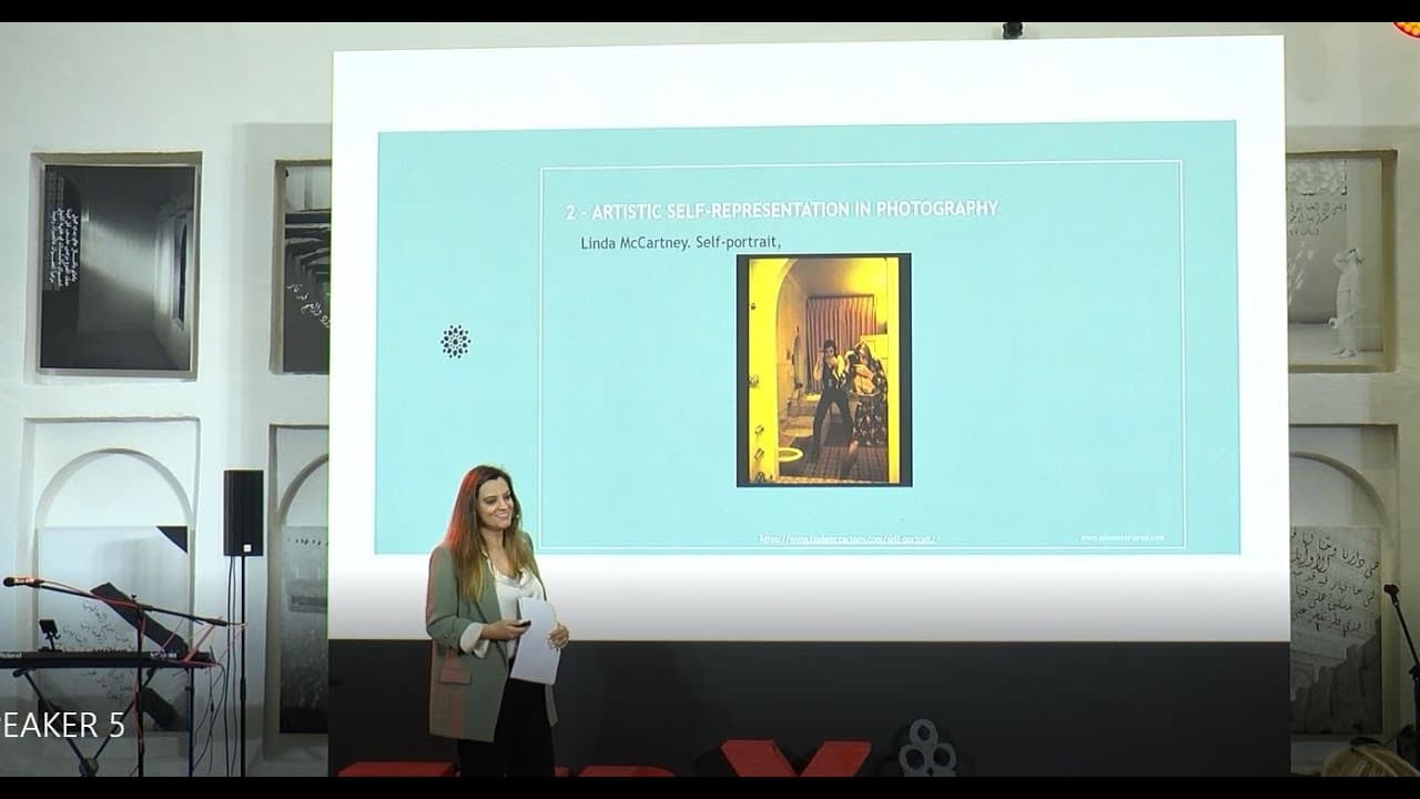 A journey through artistic self representation | Salomé Corte-Real | TEDxYouth@NIA