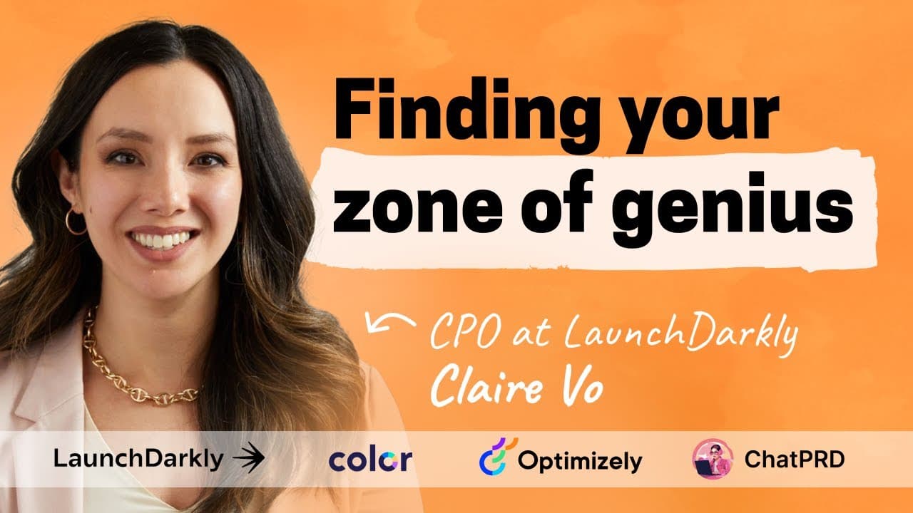 Bending the universe in your favor | Claire Vo (LaunchDarkly, Color, Optimizely, ChatPRD)