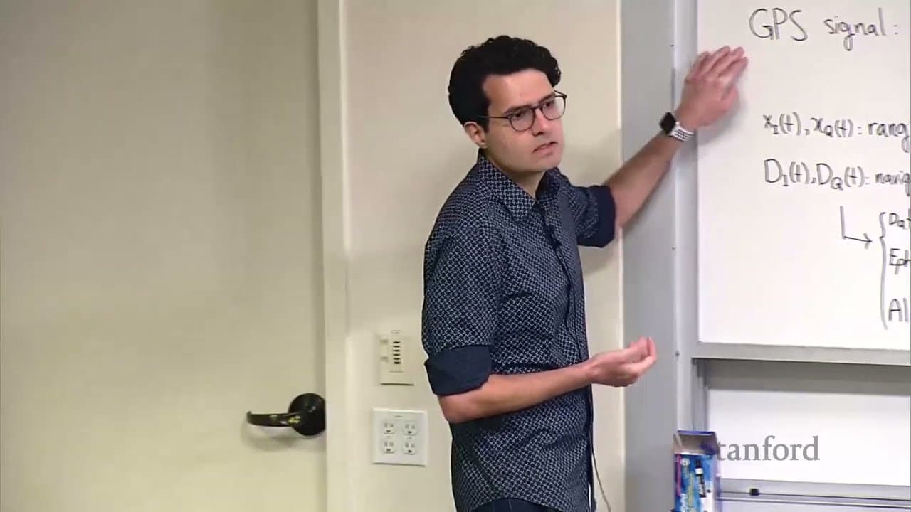 Stanford EE259 I GPS satellite orbits, PRN ranging I 2023 I Lecture 3