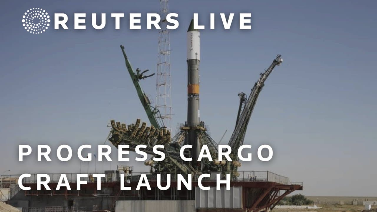 LIVE: Progress cargo craft launches to the International Space Station | REUTERS