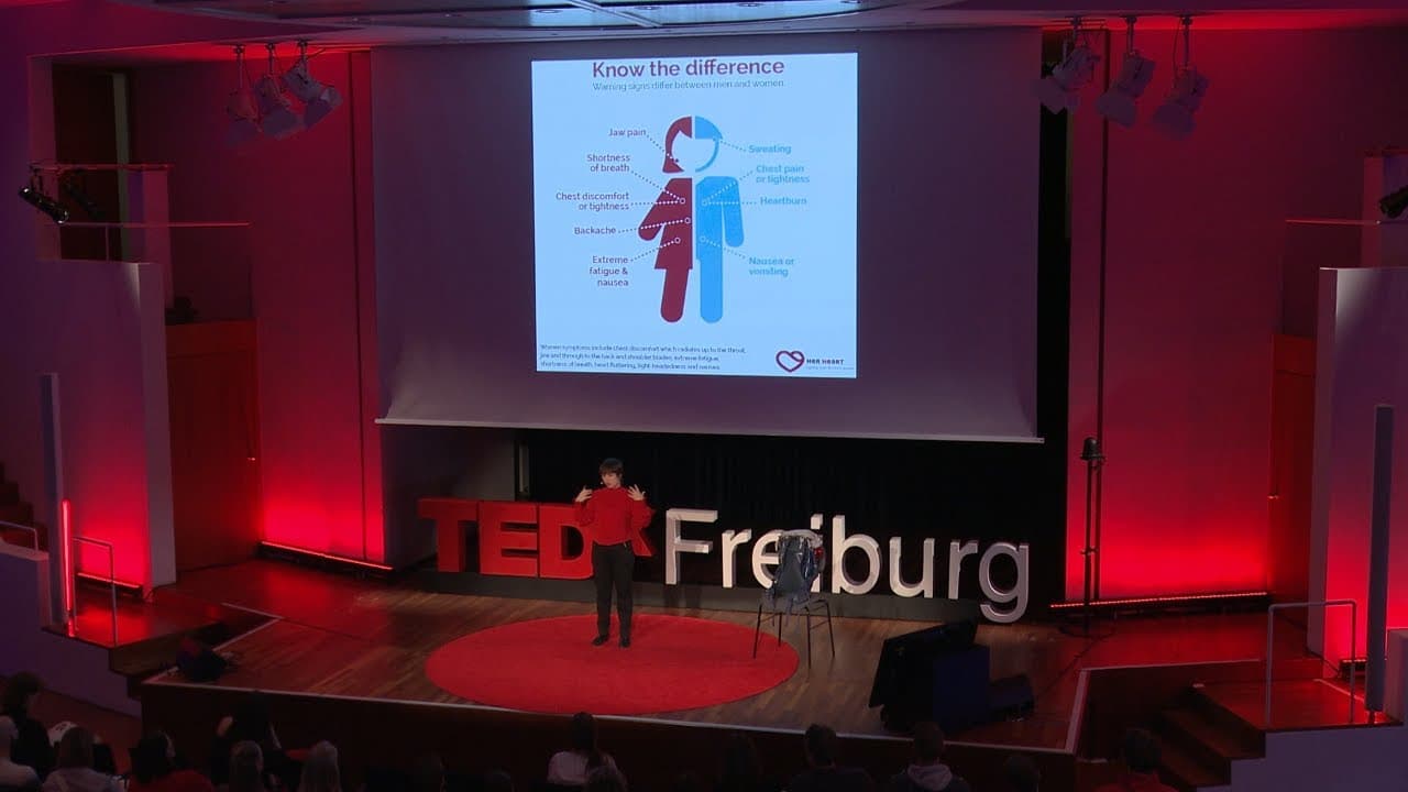 Heart disease warning signs for women | Petronela Sandulache | TEDxFreiburg