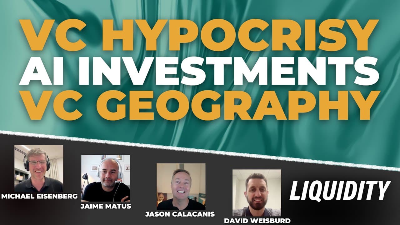 AI investments, VC ecosystem geography, and VC hypocrisy | E1956