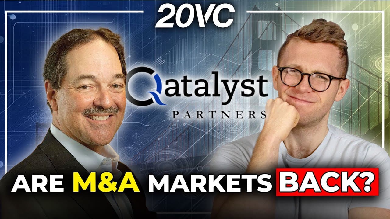 Frank Quattrone: Lessons from 650 M&A Deals Worth Over $1TRN & Taking Amazon and Cisco Public| E1121