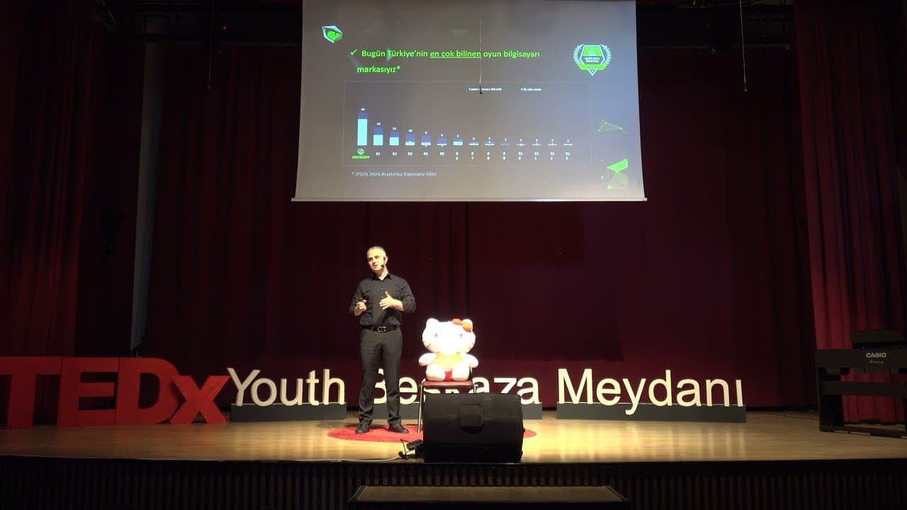 Bizi Koltuklarımızda Tutan Şey Hikayedir | İlhan Yılmaz | TEDxBeşkaza Meydanı Youth
