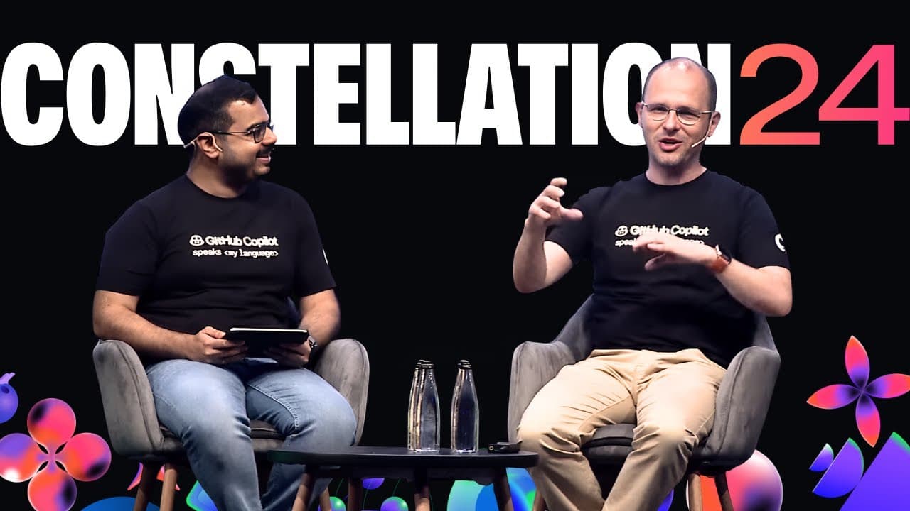 GitHub CEO Thomas Dohmke Live Keynote from GitHub Constellation24 India