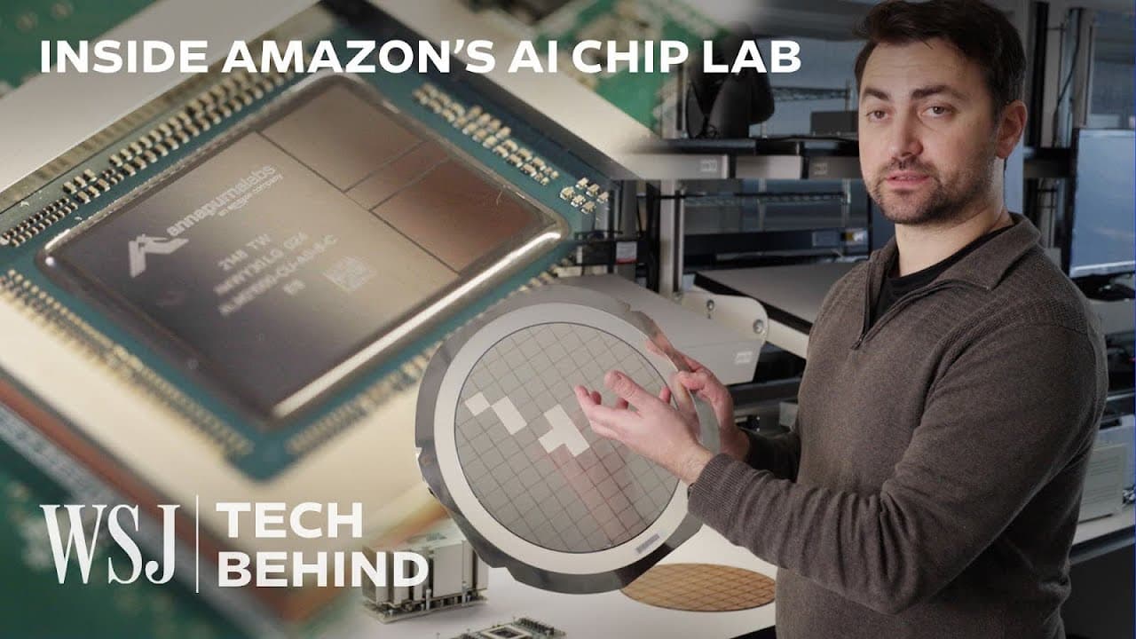 How Amazon’s Custom AI Chips Work | WSJ Tech Behind