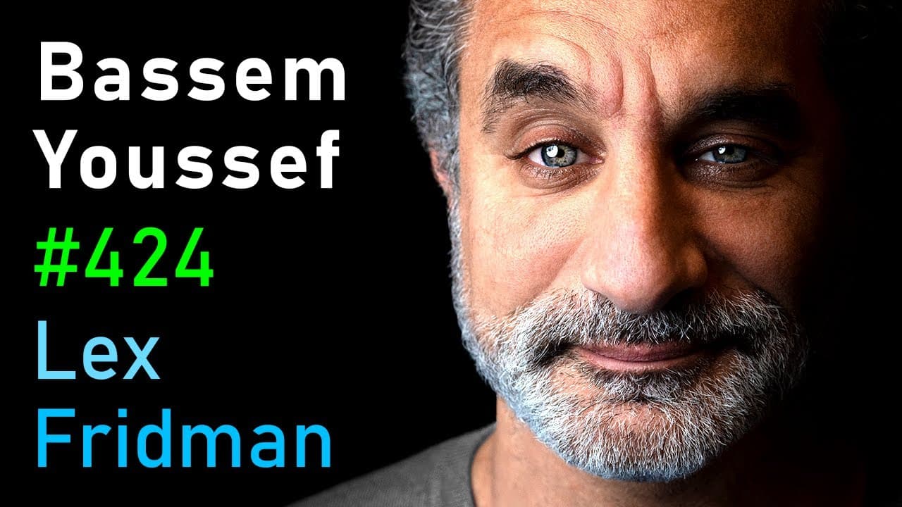 Bassem Youssef: Israel-Palestine, Gaza, Hamas, Middle East, Satire & Fame | Lex Fridman Podcast #424