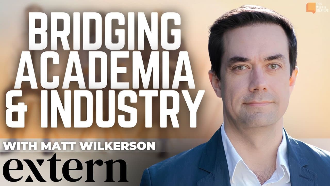 Bridging academia and job market realities with Extern’s Matt Wilkerson | E1945