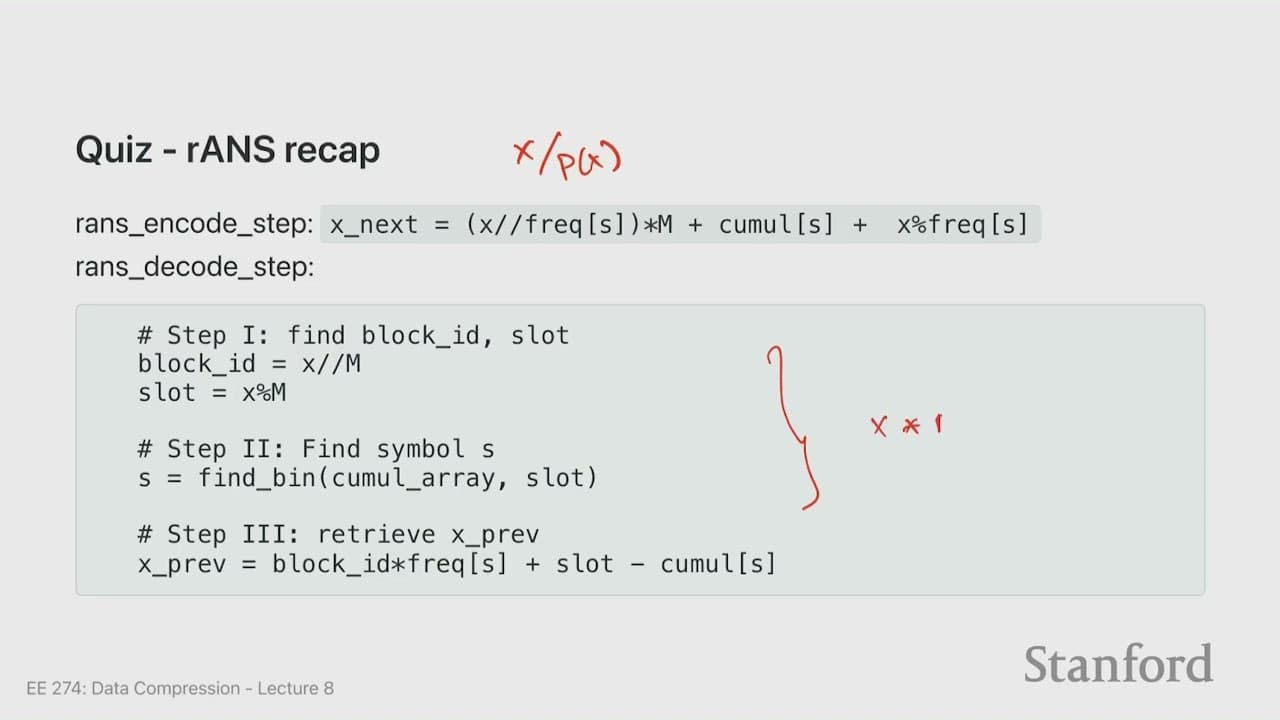 Stanford EE274: Data Compression I 2023 I Lecture 8 - Beyond IID distributions: Conditional entropy