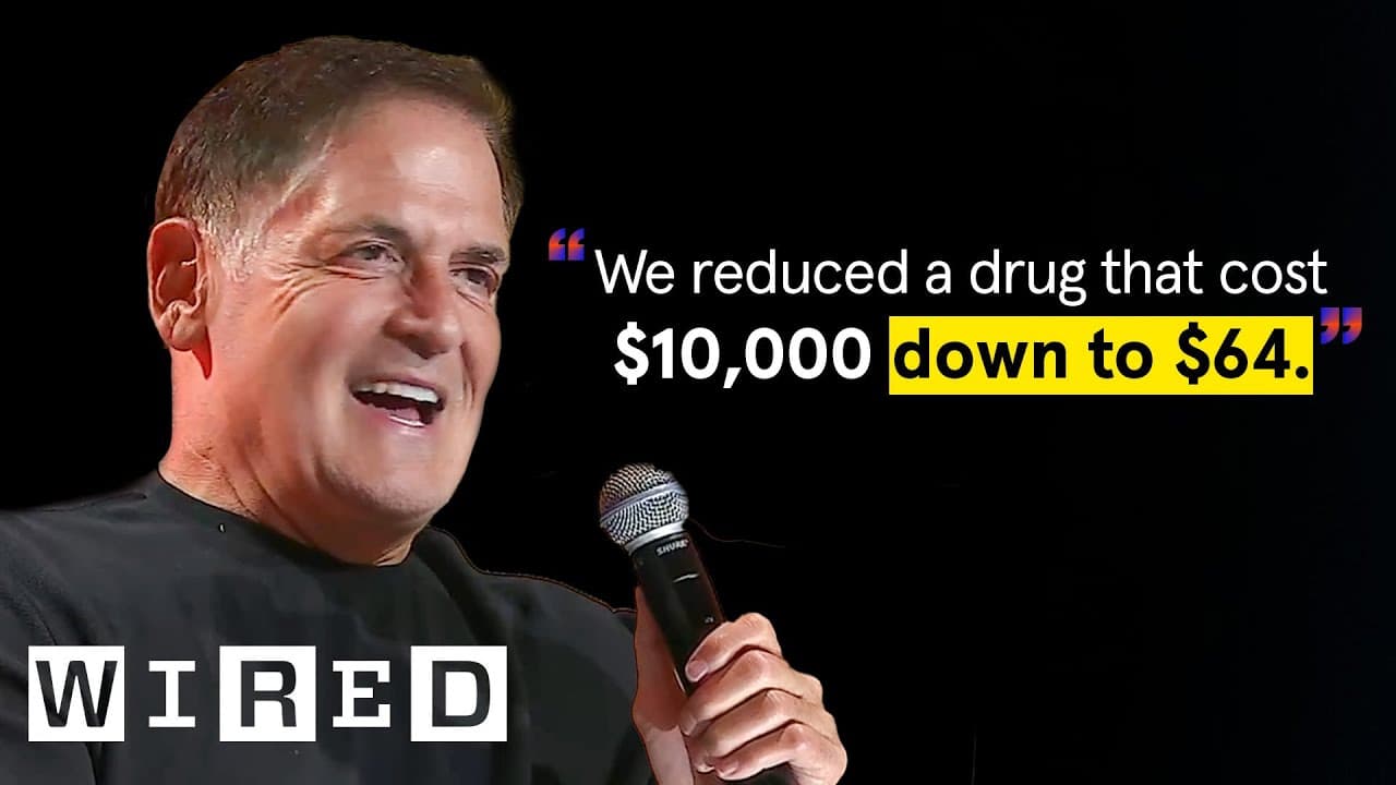Battling Big Pharma: A Conversation with Mark Cuban | The Big Interview | WIRED