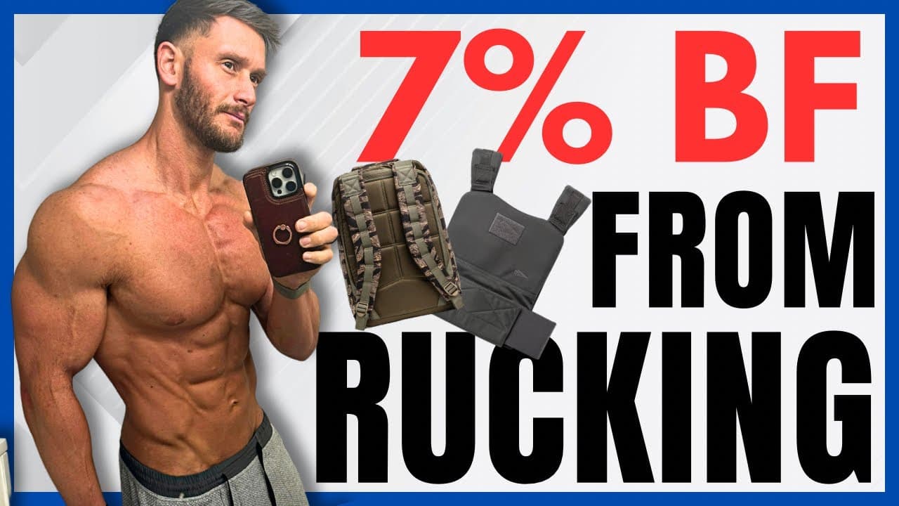 I Got to 7% Bodyfat in 6 Weeks by Walking (Rucking) - Here’s My Full Protocol w/ Chris Hinshaw