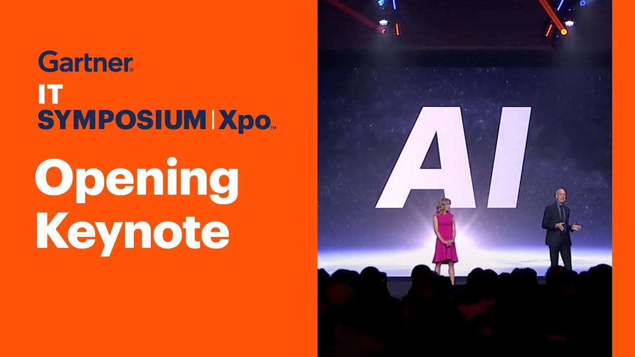 Opening Keynote: The Next Era − We Shape AI, AI Shapes Us l Gartner IT Symposium/Xpo