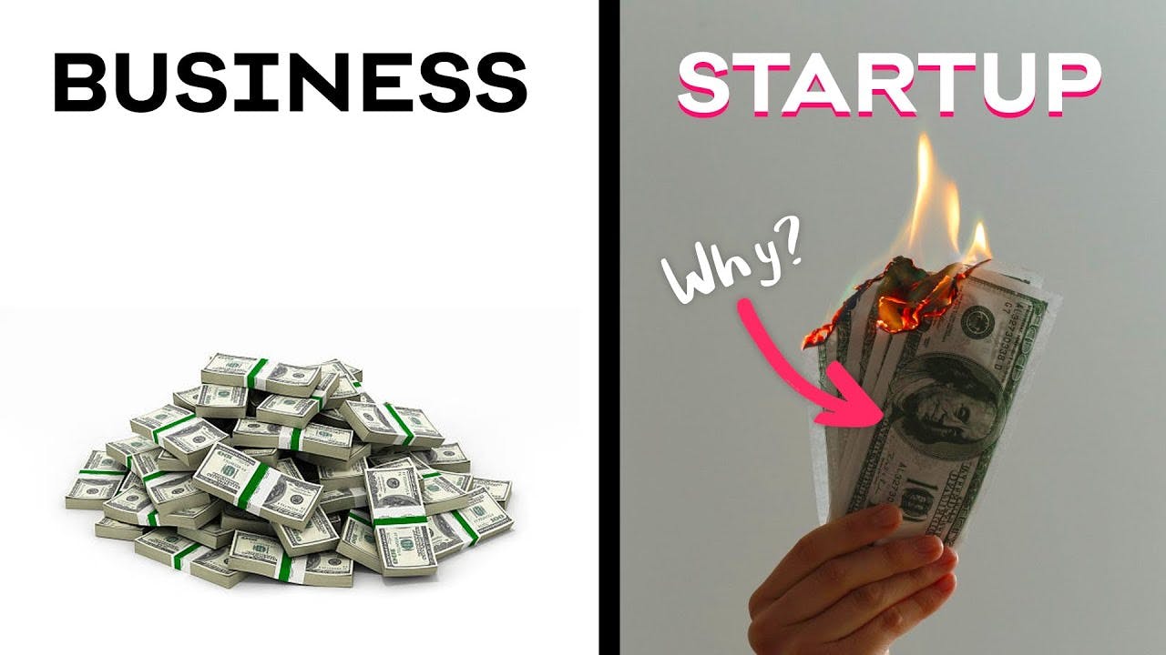 Why Investors WANT Startups to Lose Money - Startups 101