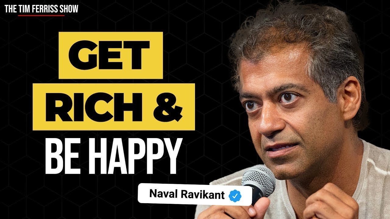 Naval Ravikant on Happiness, Reducing Anxiety, Crypto Stablecoins, and More | The Tim Ferriss Show