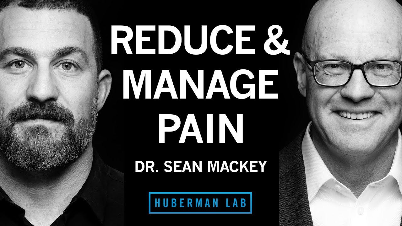 Dr. Sean Mackey: Tools to Reduce & Manage Pain