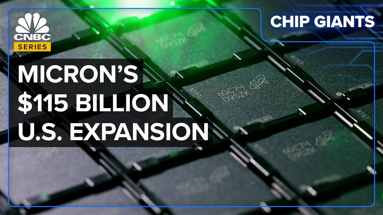 How Micron’s Building Biggest U.S. Chip Fab, Despite China Ban