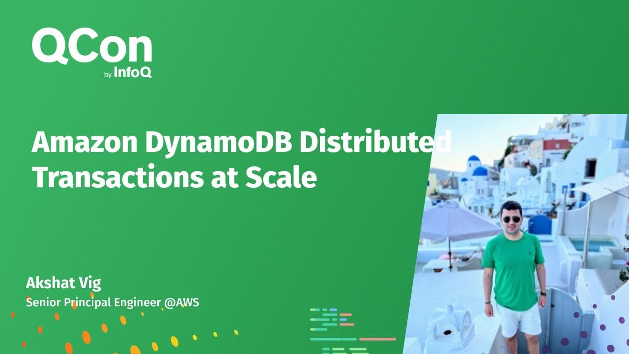 Amazon DynamoDB Distributed Transactions at Scale