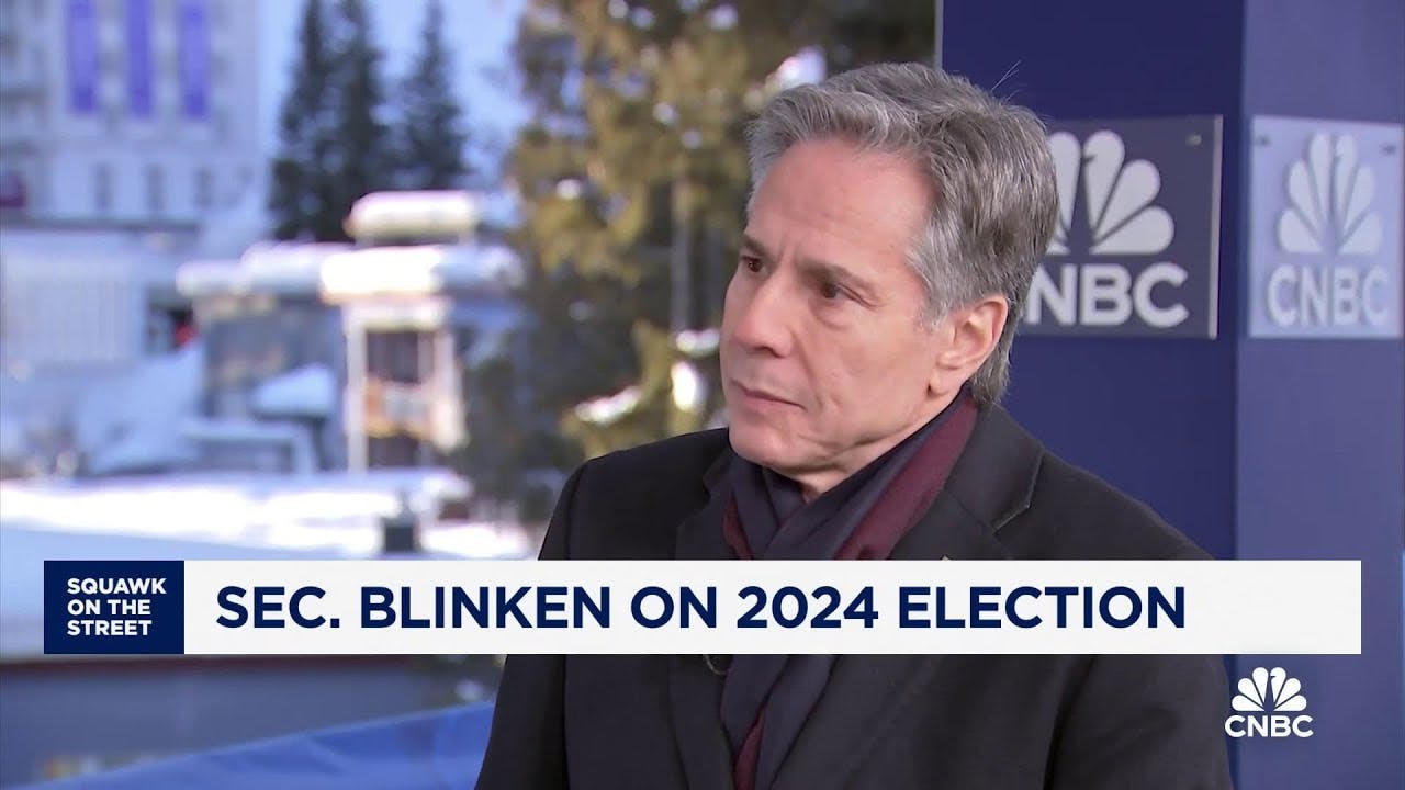 Watch CNBC's full interview with Secretary of State Antony Blinken