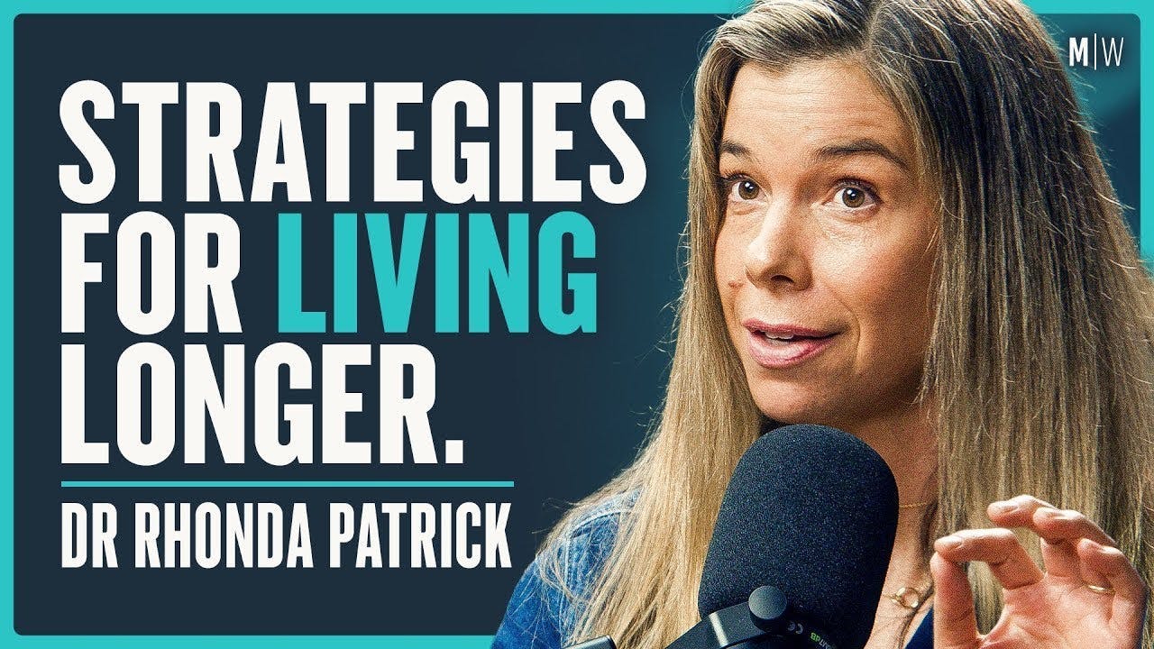 The Most Important Daily Habits For Health & Longevity - Dr Rhonda Patrick (4K)
