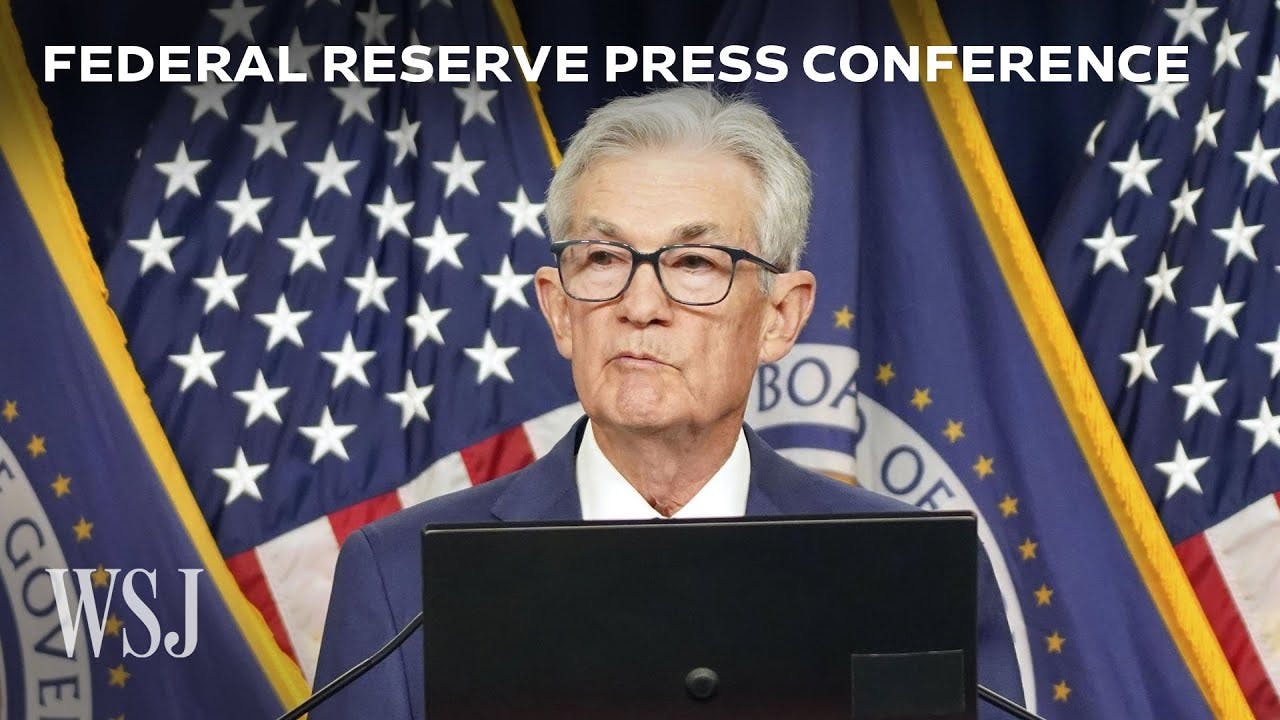 Federal Reserve Leaves Rate Unchanged, Signals Cuts | WSJ