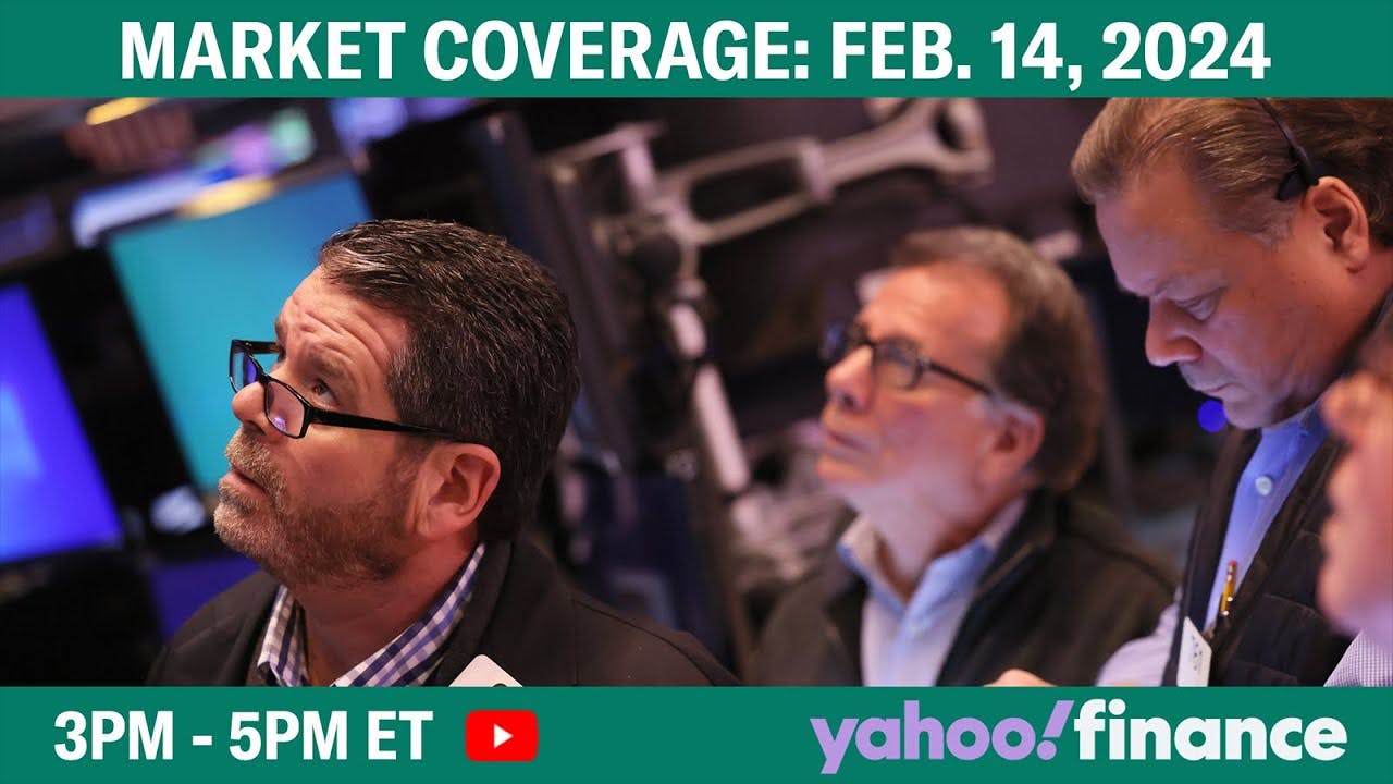 Stock market today: US stocks rebound from inflation fueled selloff | February 14, 2024