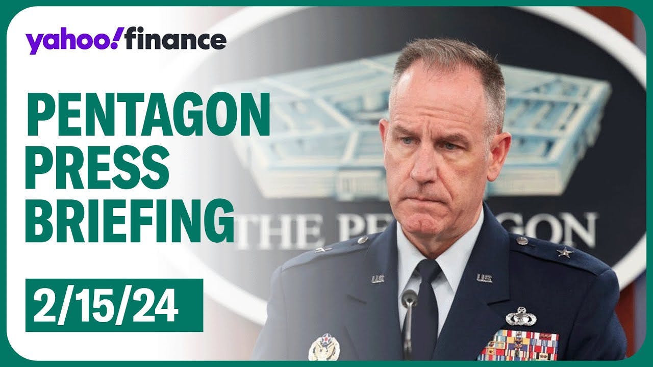 Pentagon briefing: Maj. Gen. Pat Ryder addresses Russia's space weapons and Middle East conflicts